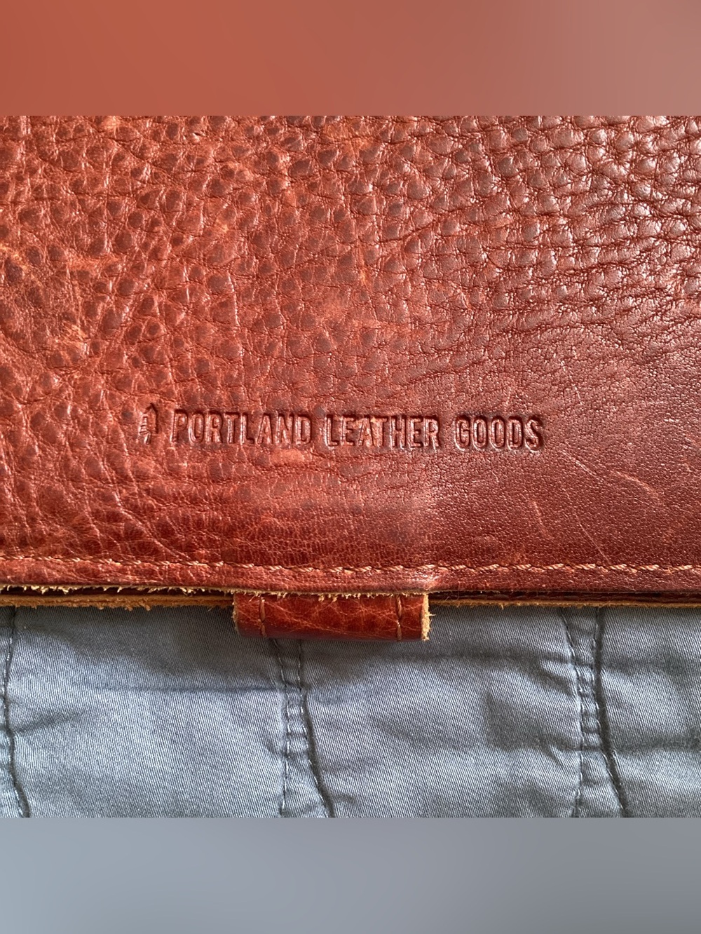Portland Leather Goods bifold wallet - Picture 2 of 3